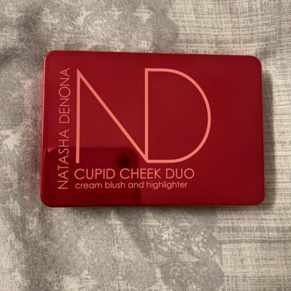 New! Natasha Denona Cupid Cheek Duo - Cream Blush & Highlighter - Picture 2 of 5